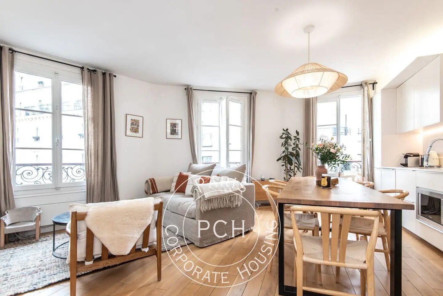 Appartement à louer, 57m², Levallois-Perret