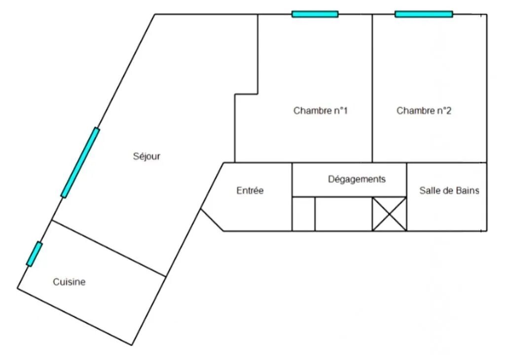 Appartement à louer, 67m², Paris 13ème
