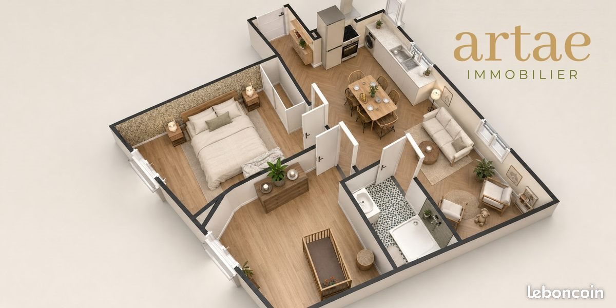Appartement à vendre, 44m², Lyon 7ème
