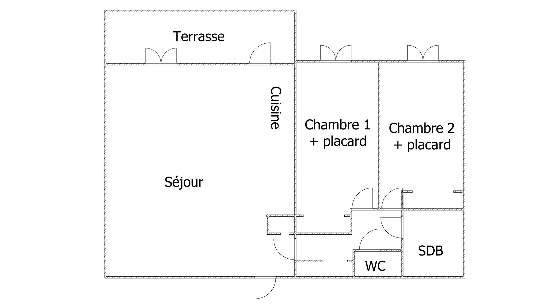 Appartement à vendre, 64m², Marseille 11ème