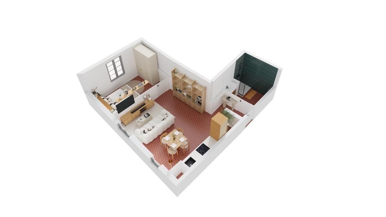 Appartement à vendre, 46m², Aix-en-Provence