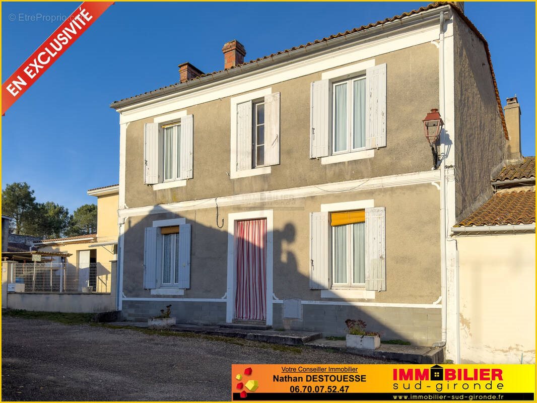 Maison à vendre, 125m², Illats