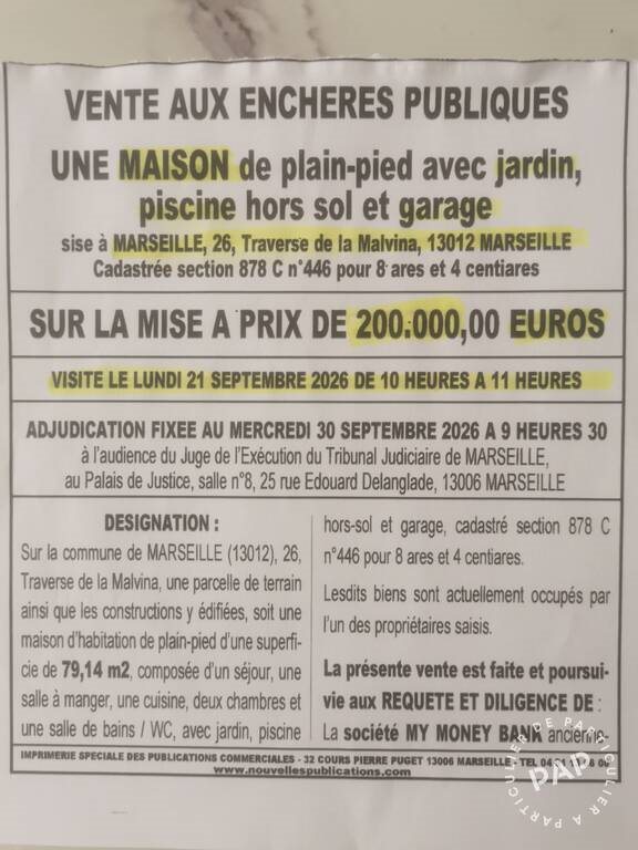 Maison à vendre, 86m², Marseille 12ème
