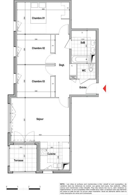 Appartement à vendre, 78m², Ivry-sur-Seine
