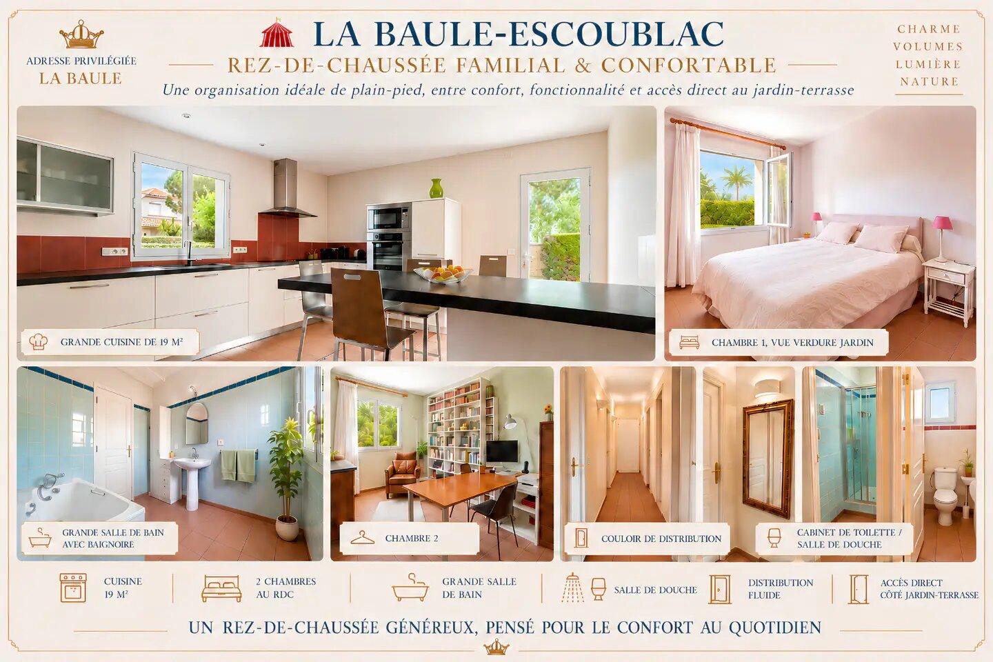 Maison à vendre, 185m², La Baule-Escoublac