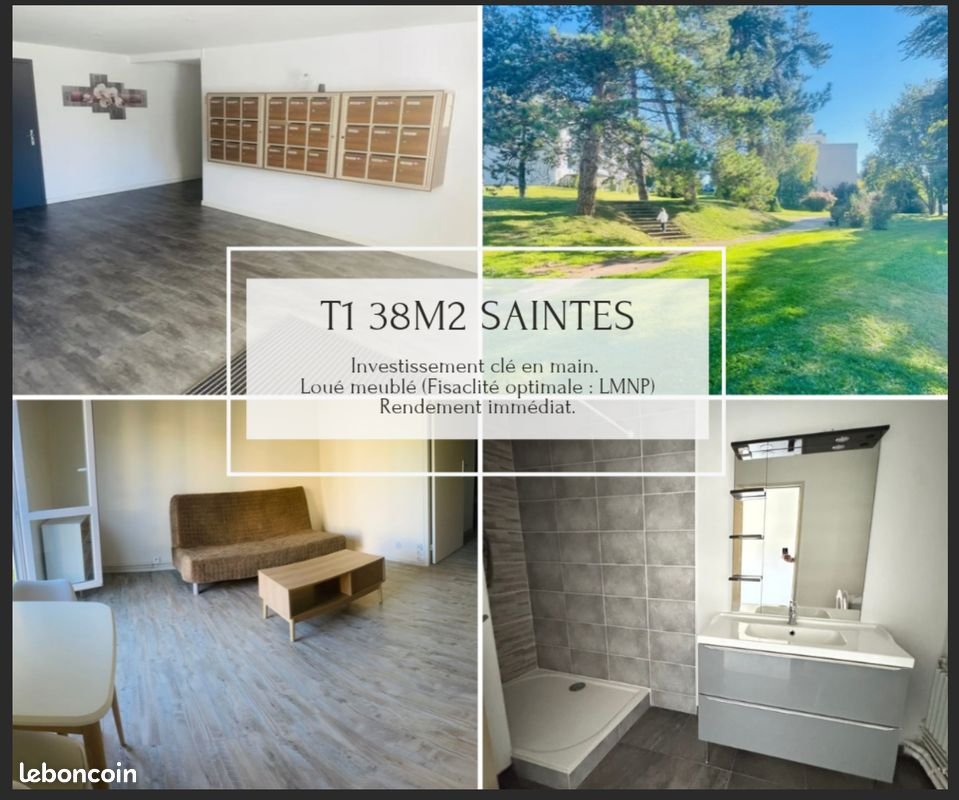 Appartement à vendre, 38m², Saintes