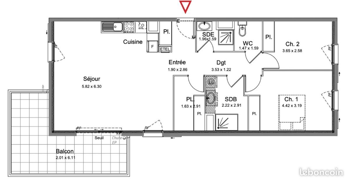 Appartement à vendre, 83m², Opio