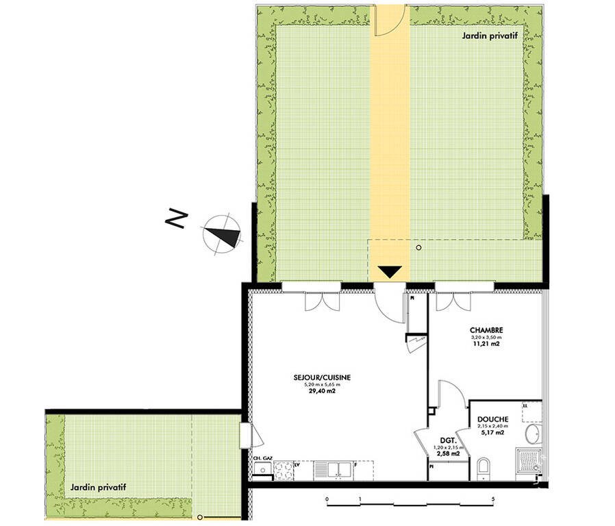 Appartement à vendre, 49m², Barby