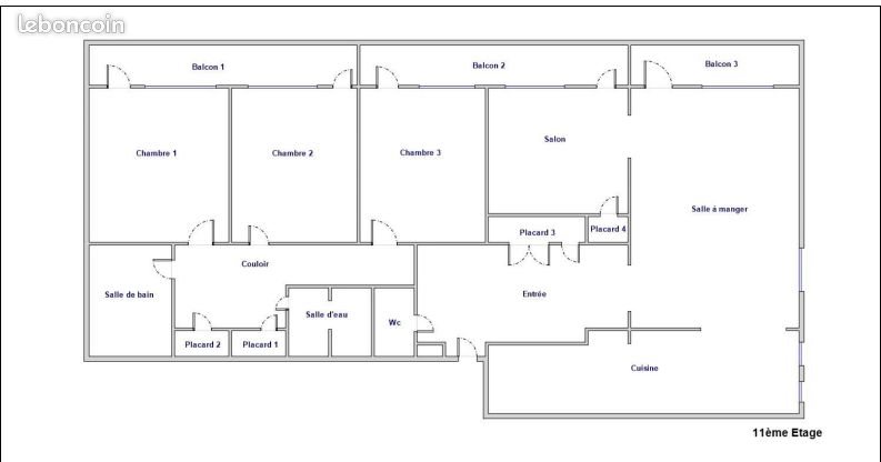 Appartement à vendre, 95m², Villeurbanne