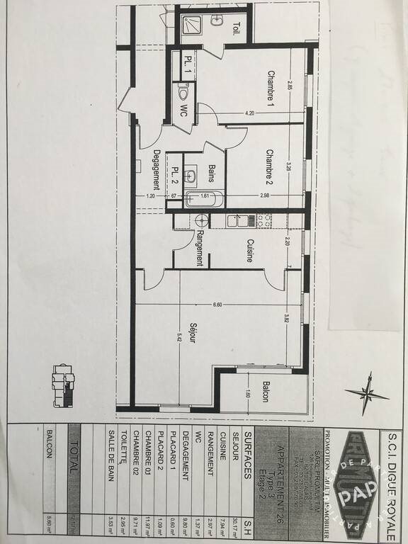 Appartement à vendre, 82m², Coquelles