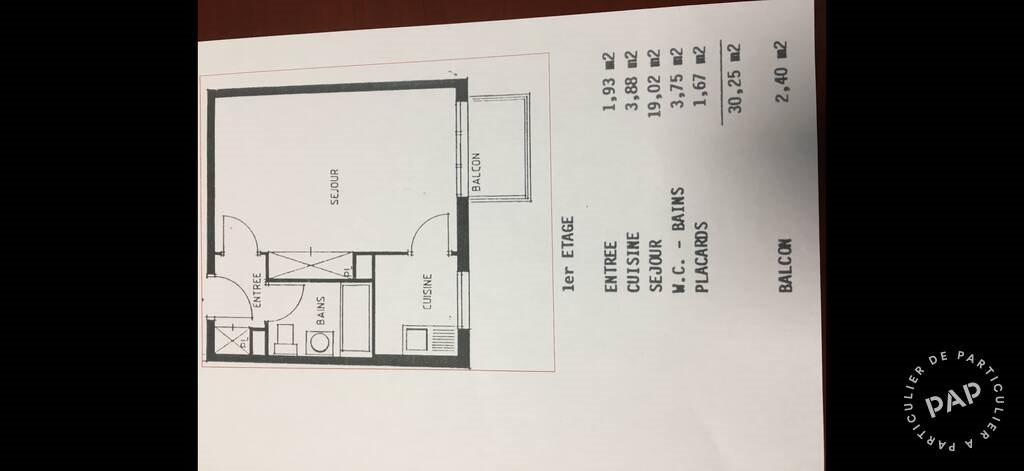 Appartement à vendre, 31m², Saint-Ouen-sur-Seine