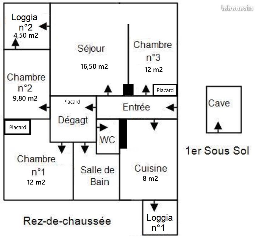 Appartement à vendre, 70m², Nîmes