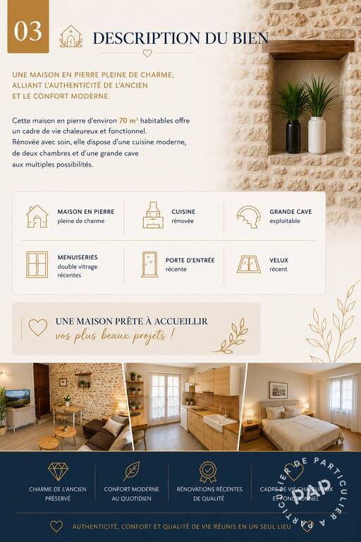 Maison à vendre, 70m², Verneuil-en-Halatte