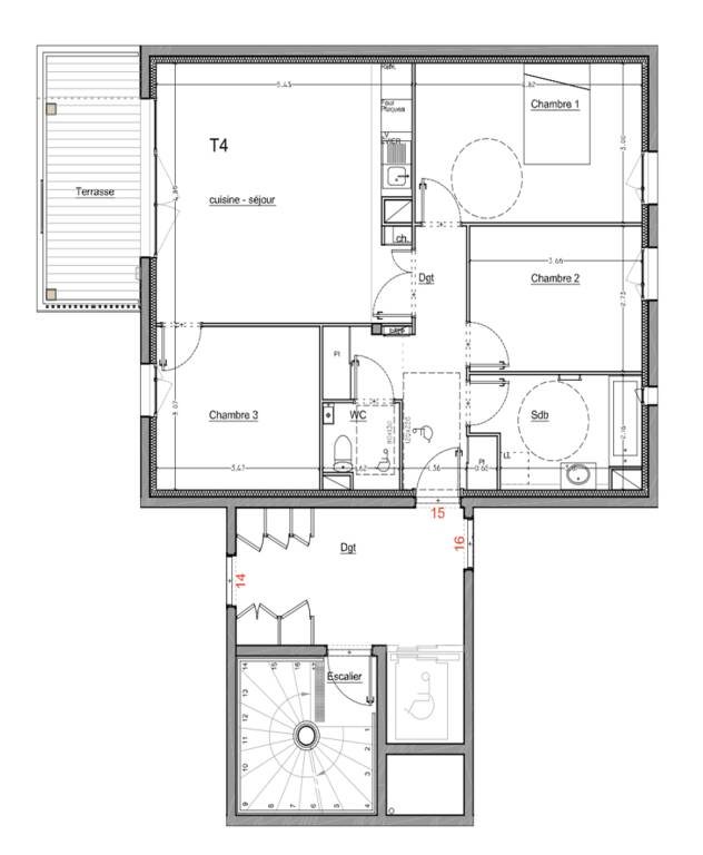 Appartement à vendre, 80m², Bordeaux