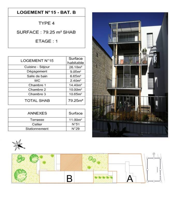 Appartement à vendre, 80m², Bordeaux
