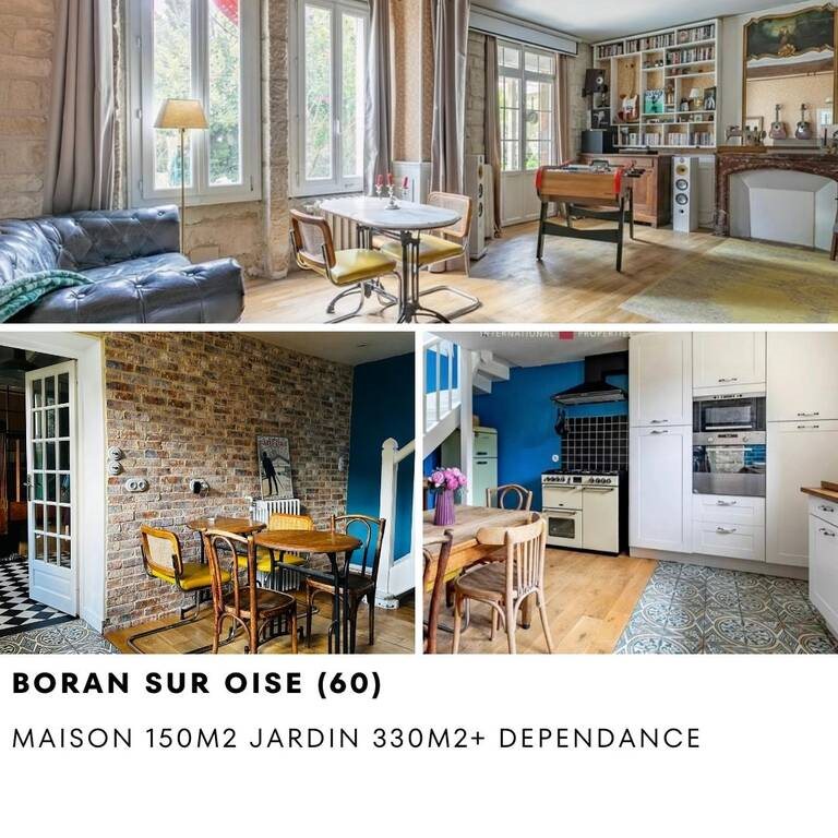 Maison à vendre, 150m², Boran-sur-Oise