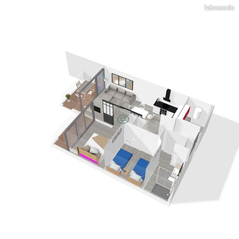 Appartement à vendre, 57m², Capbreton
