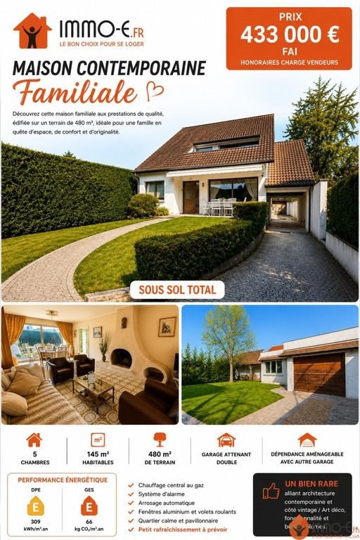 Maison à vendre, 145m², Tremblay-en-France