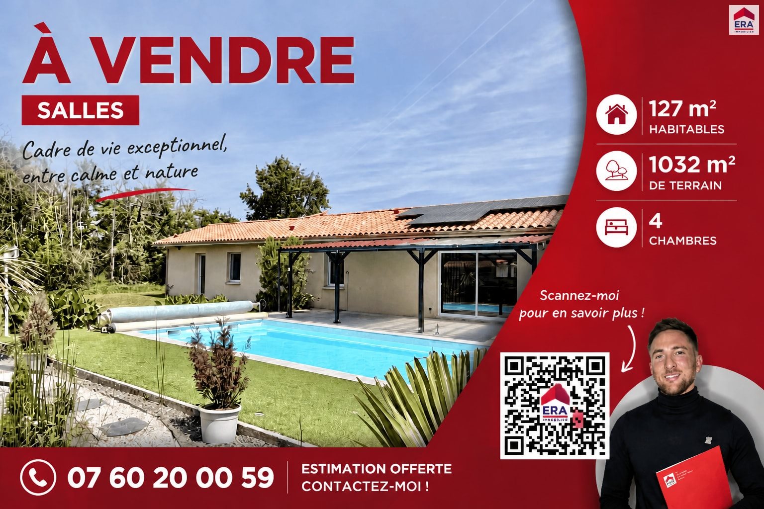 Maison à vendre, 126m², Salles