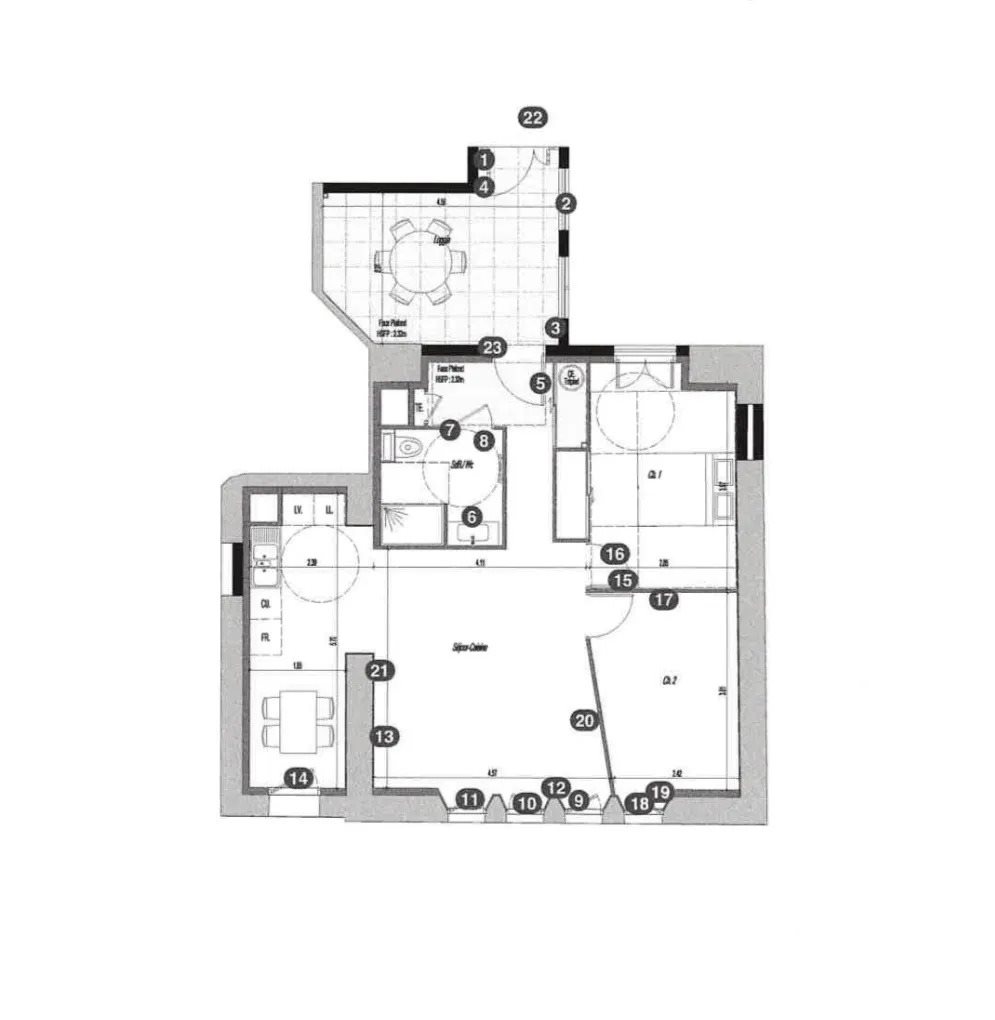 Appartement à vendre, 66m², Lyon 9ème