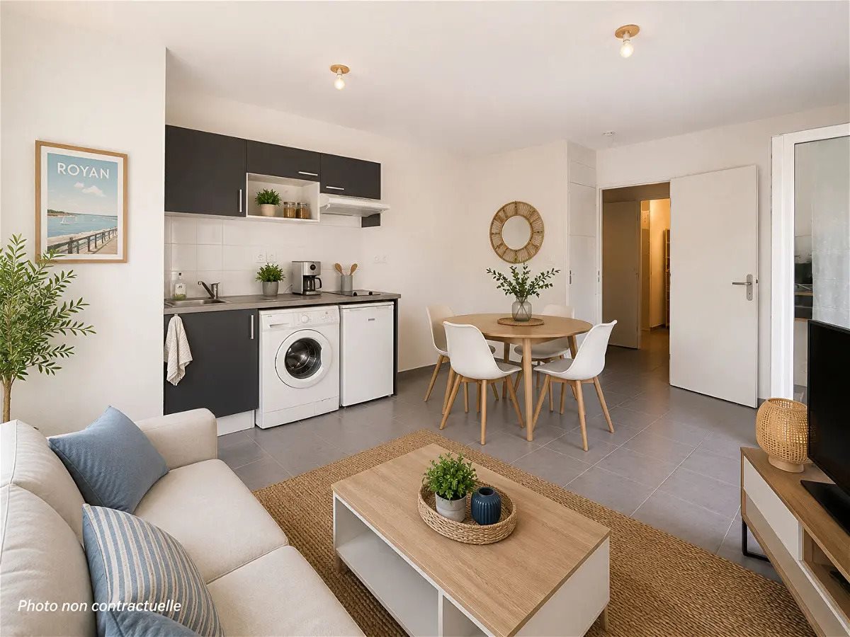 Appartement à vendre, 40m², Royan