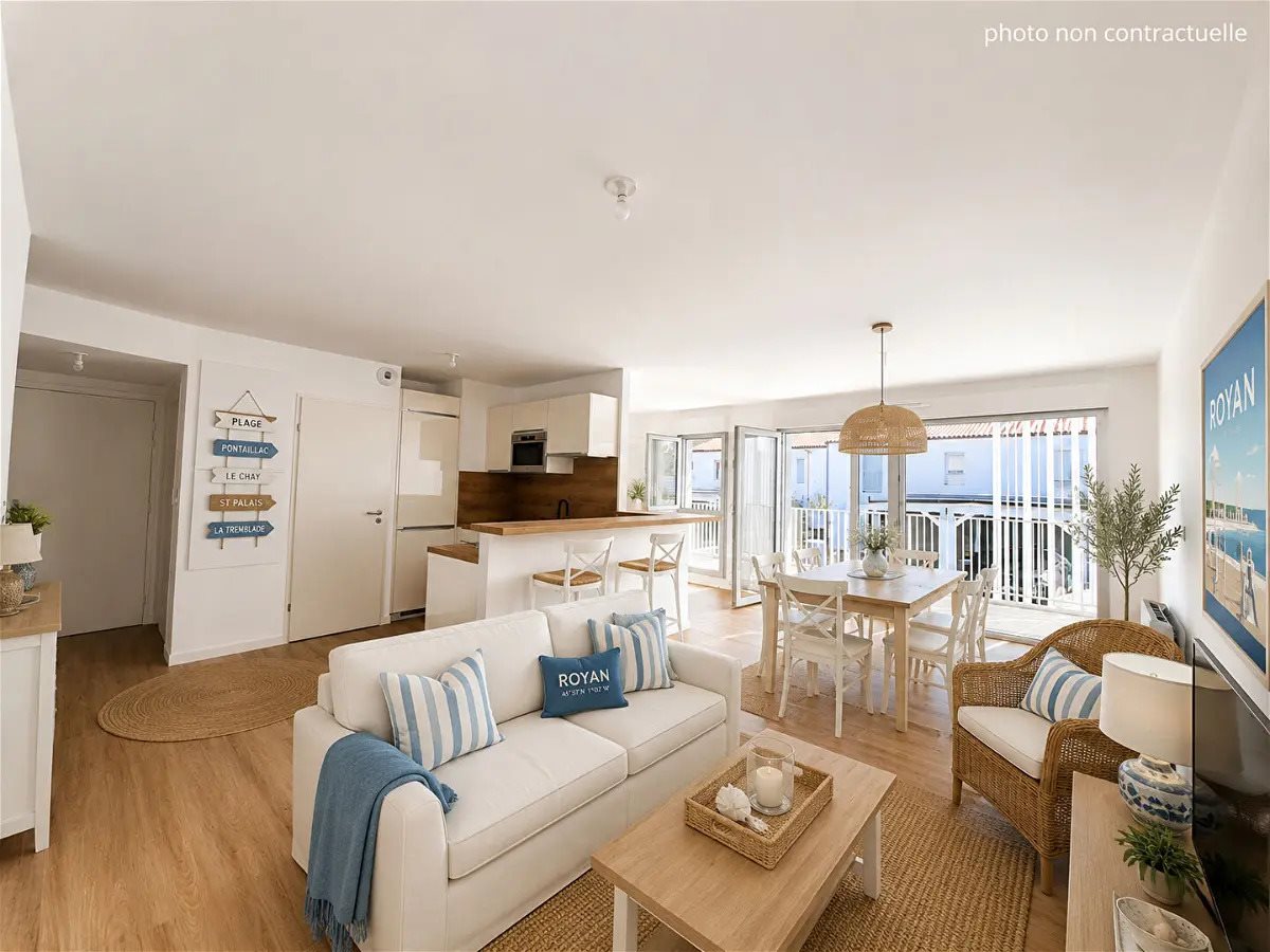 Appartement à vendre, 64m², Royan