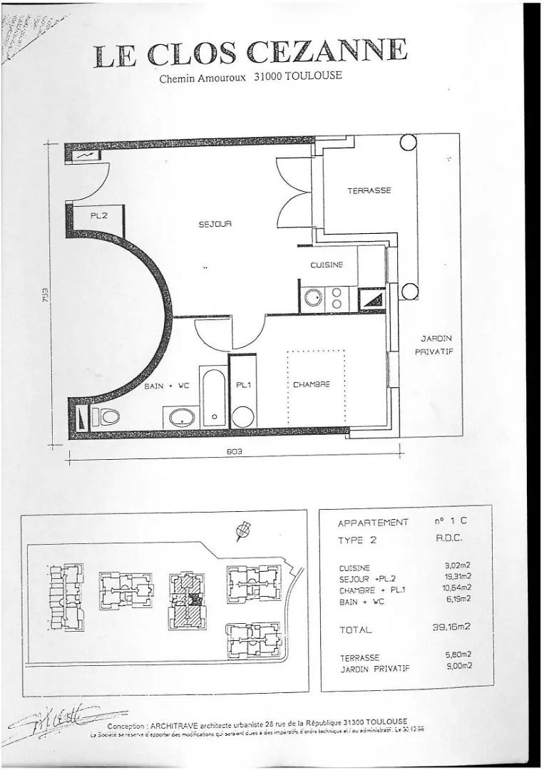 Appartement à louer, 40m², Toulouse