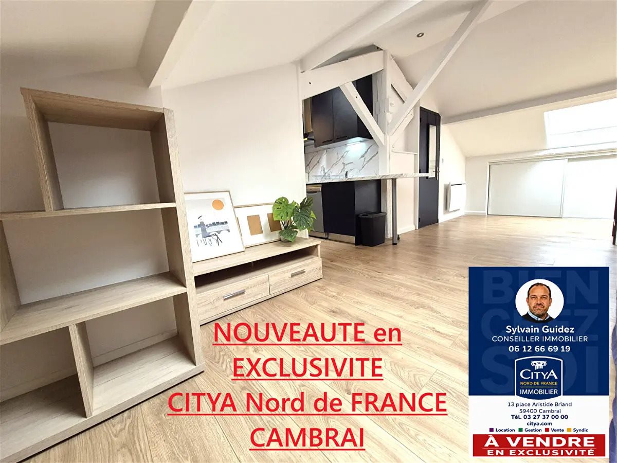 Appartement à vendre, 35m², Cambrai