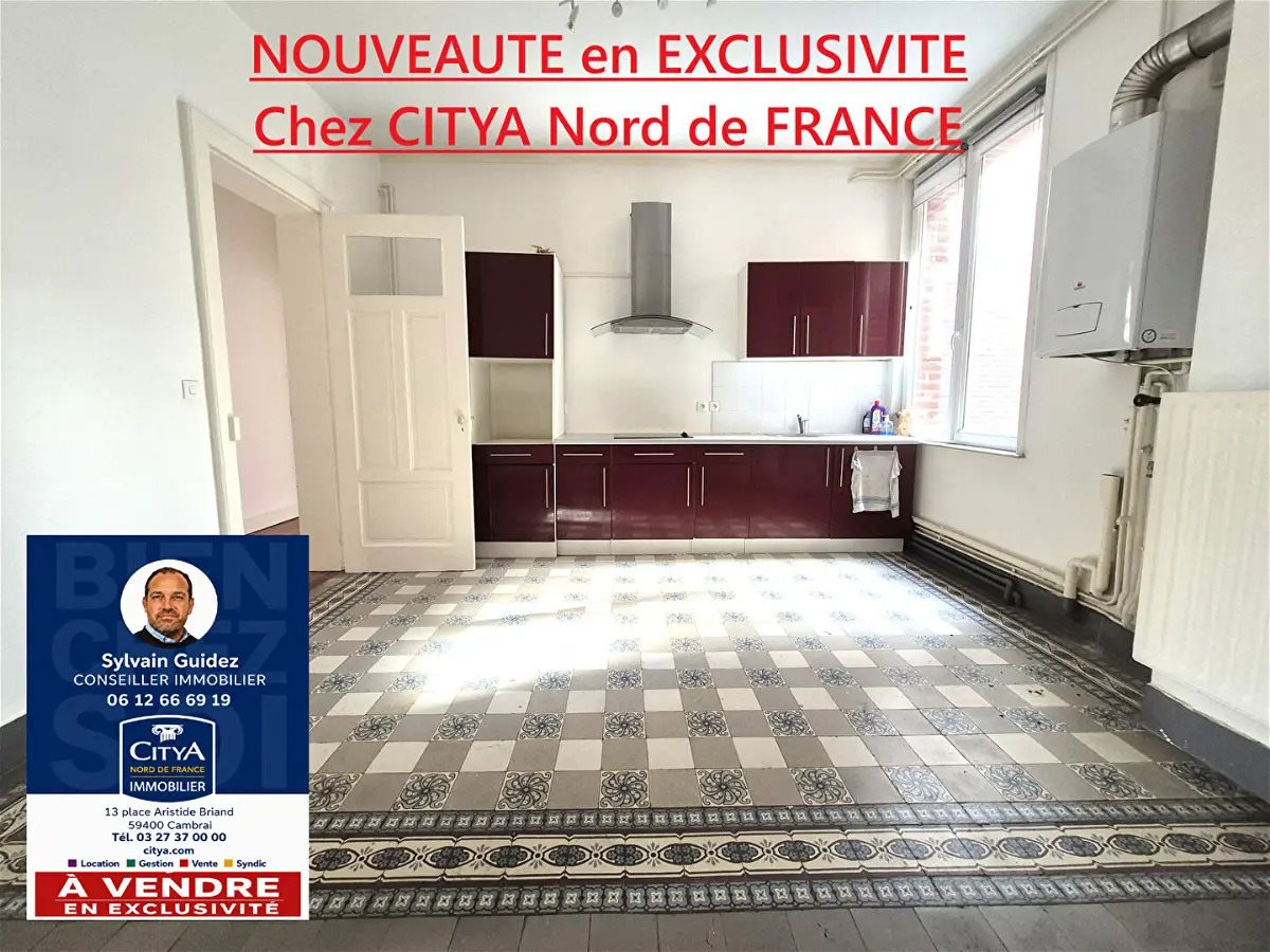 Appartement à vendre, 68m², Cambrai