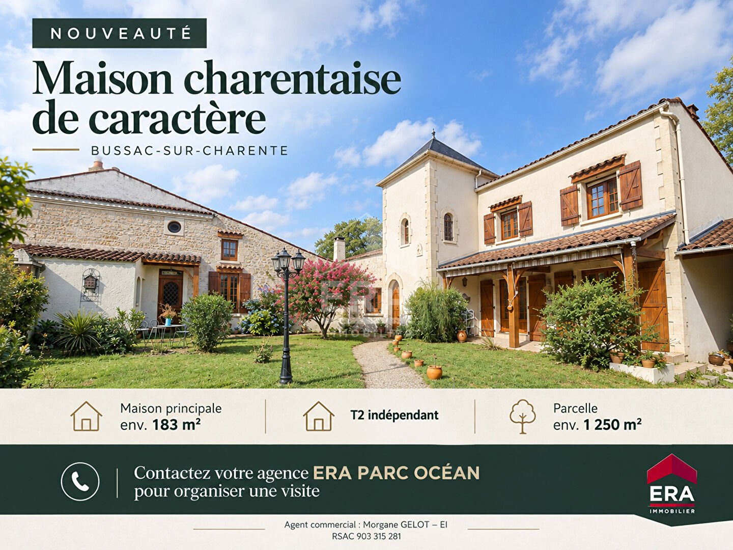 Maison à vendre, 218m², Bussac-sur-Charente