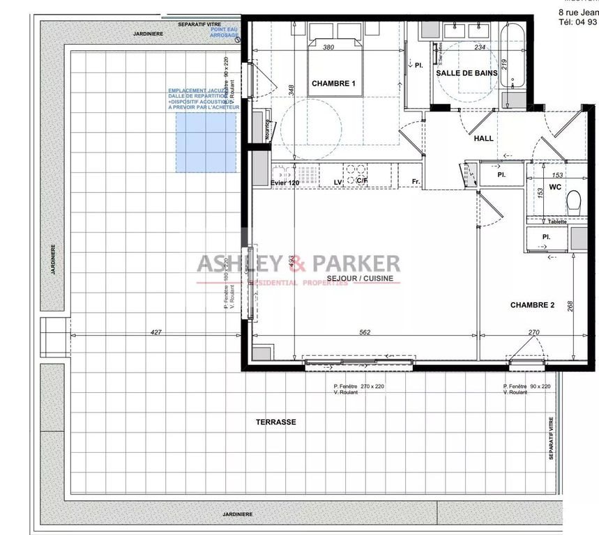 Appartement à vendre, 64m², Antibes