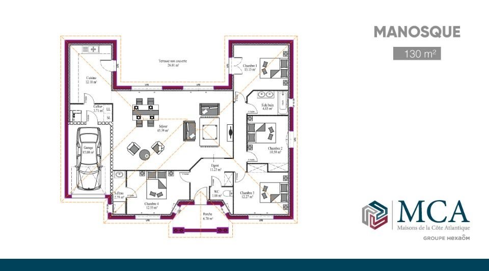 Maison à vendre, 94m², Royan