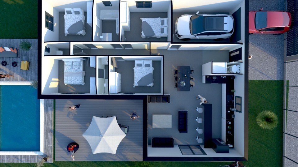 Maison à vendre, 100m², Salsigne