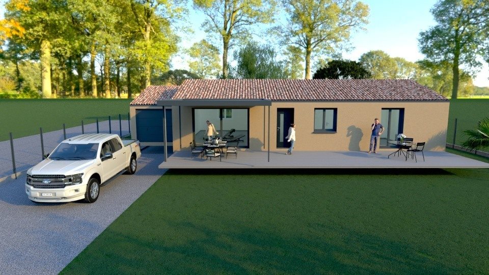 Maison à vendre, 90m², Belpech