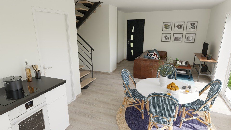 Maison à vendre, 70m², Pernay