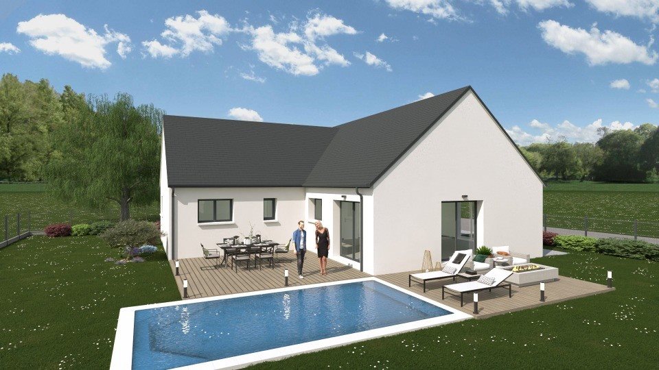 Maison à vendre, 104m², Veigné