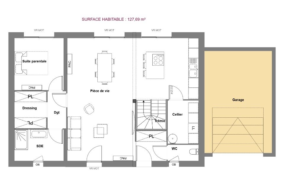 Maison à vendre, 127m², Saint-Cyr-sur-Loire
