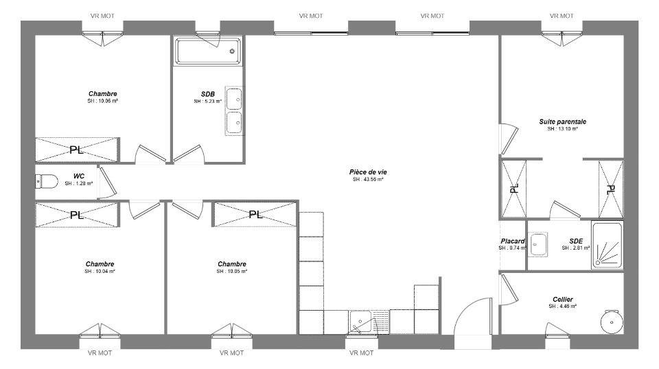Maison à vendre, 101m², Amboise