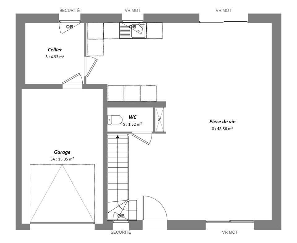 Maison à vendre, 111m², Monnaie