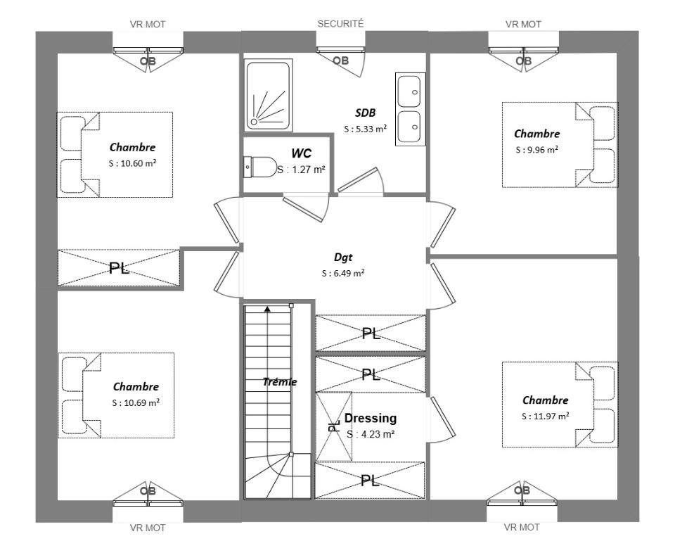 Maison à vendre, 111m², Monnaie