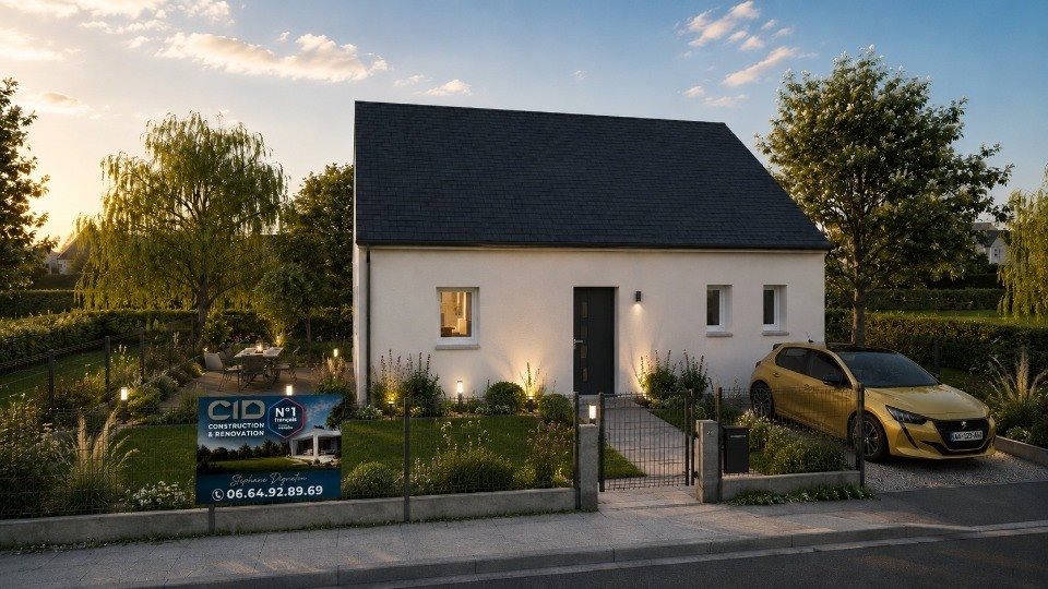 Maison à vendre, 64m², Pernay