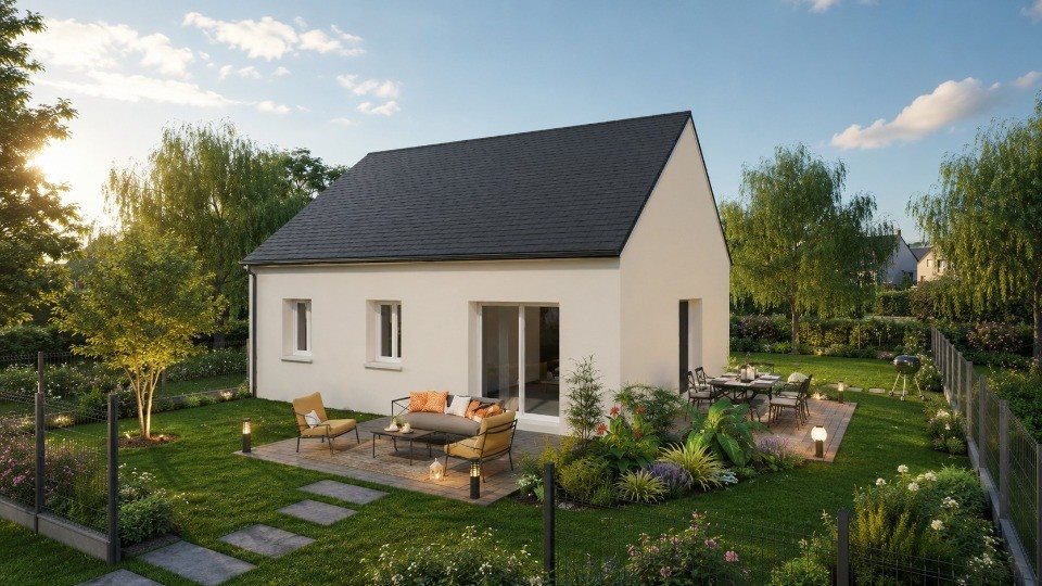 Maison à vendre, 64m², Pernay