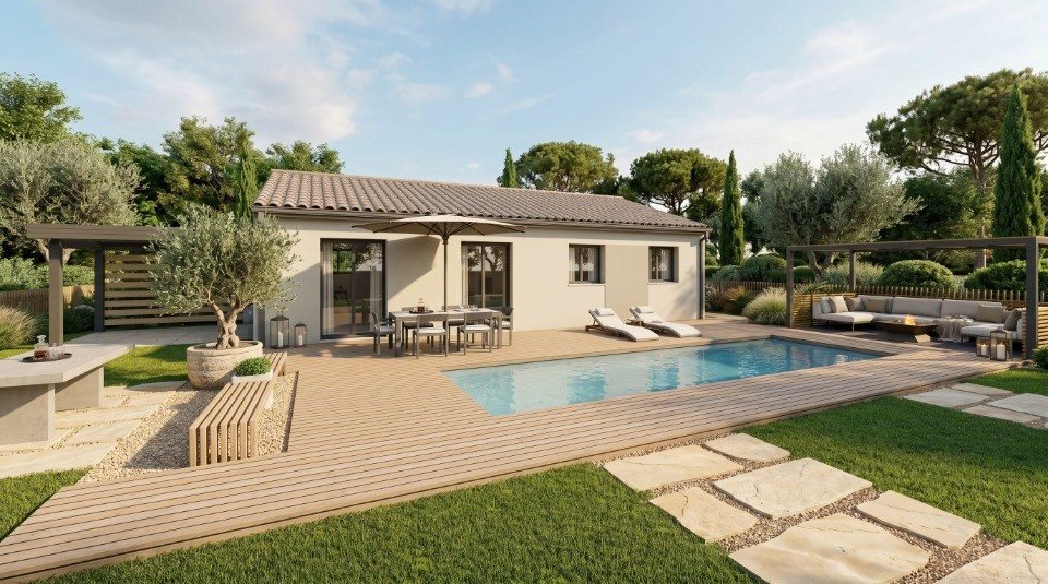 Maison à vendre, 90m², Toulenne