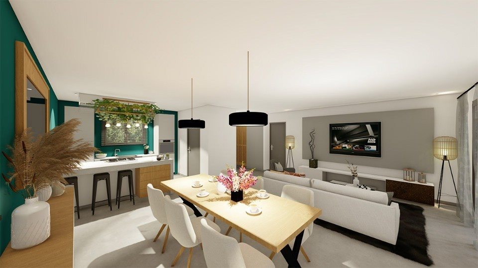 Maison à vendre, 90m², Toulenne