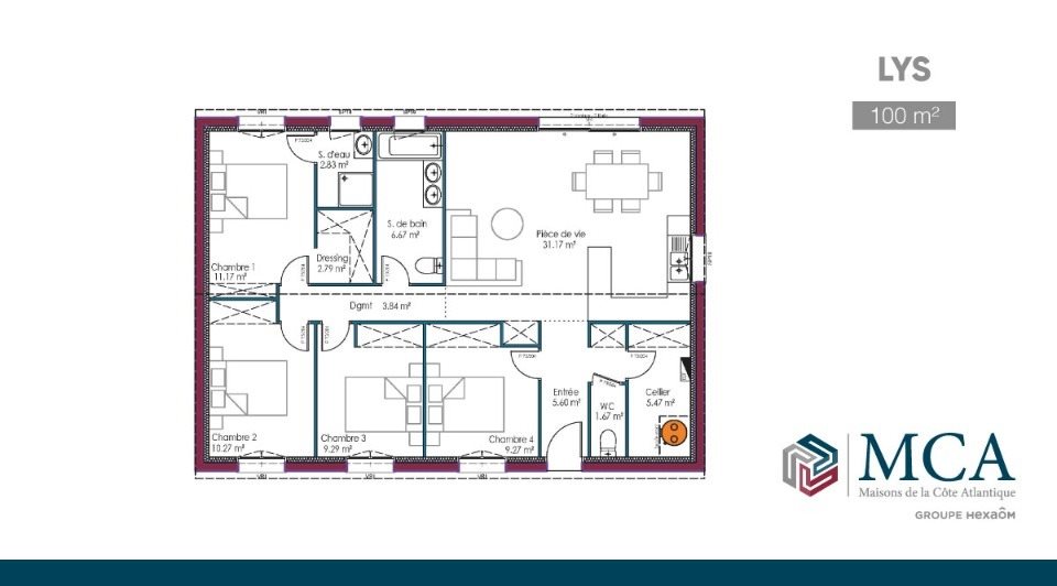 Maison à vendre, 70m², Roaillan