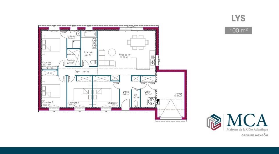 Maison à vendre, 70m², Roaillan