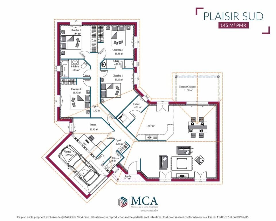 Maison à vendre, 146m², Saint-Maixant
