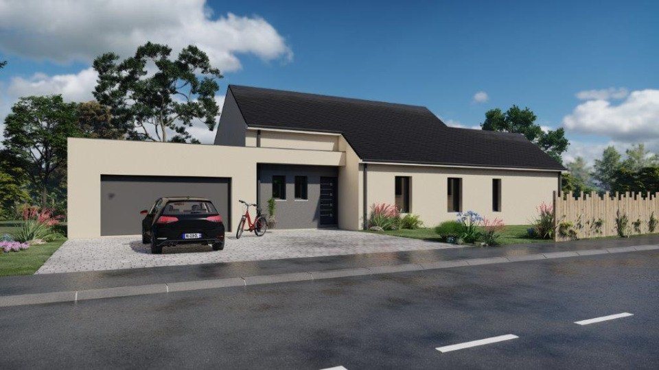 Maison à vendre, 106m², La Membrolle-sur-Longuenée