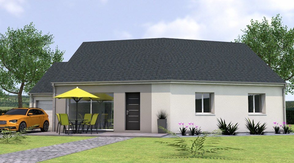 Maison à vendre, 90m², Montrevault