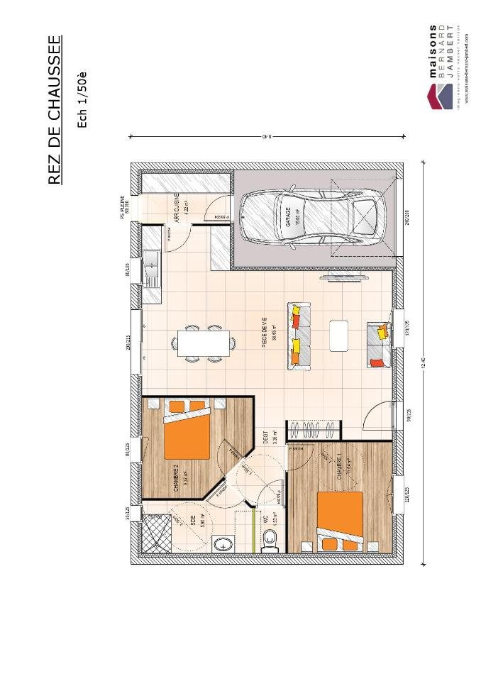 Maison à vendre, 70m², Montrevault